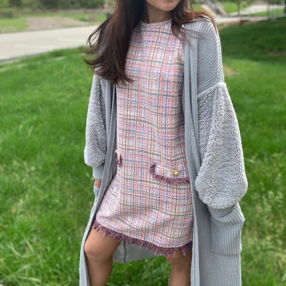 Fringe Hemmed Dresses